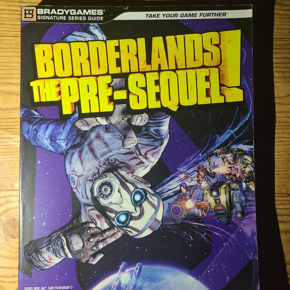 Borderlands The Pre-Sequel Bradygames Strategy guide
